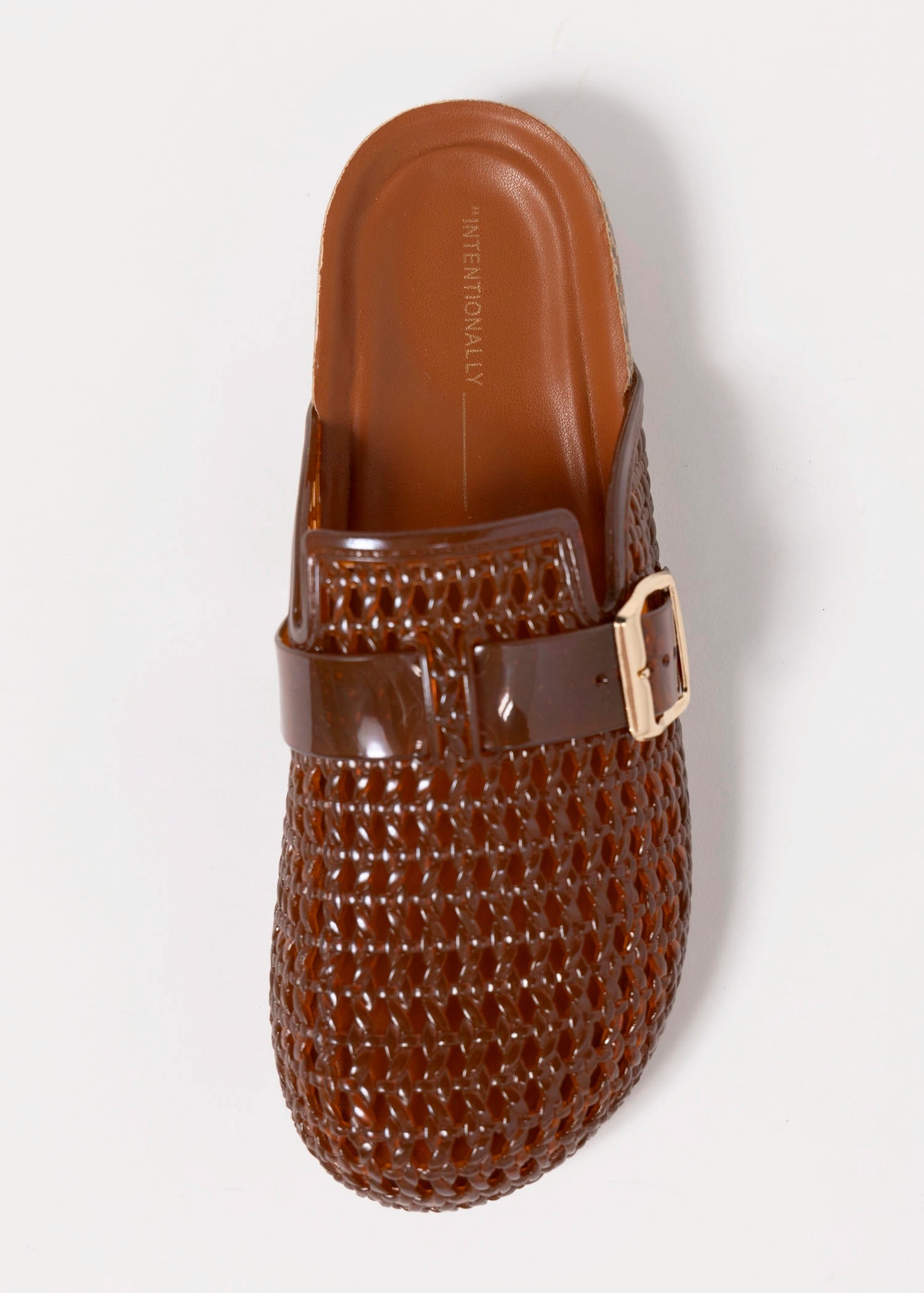 swatch_Mocha intentionally blank seth jelly clog
