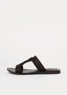 swatch_Brown Leather silent d jackie sandal