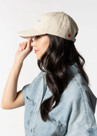 swatch_khaki-heart heart baseball hat accessories