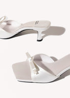 swatch_white satin sweet on u slide sandal heeled sandals