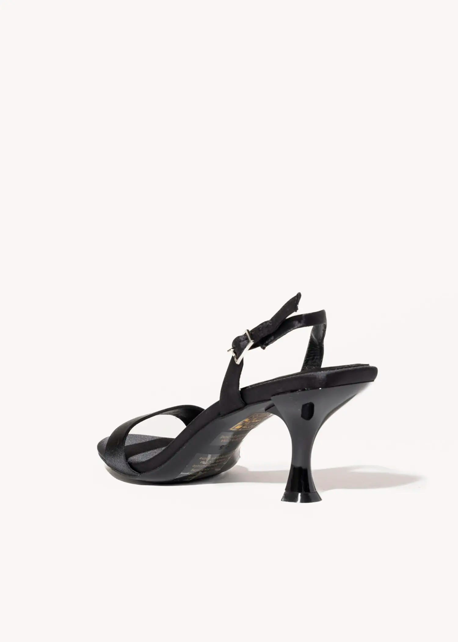 swatch_black satin augustine dress sandal heeled sandals