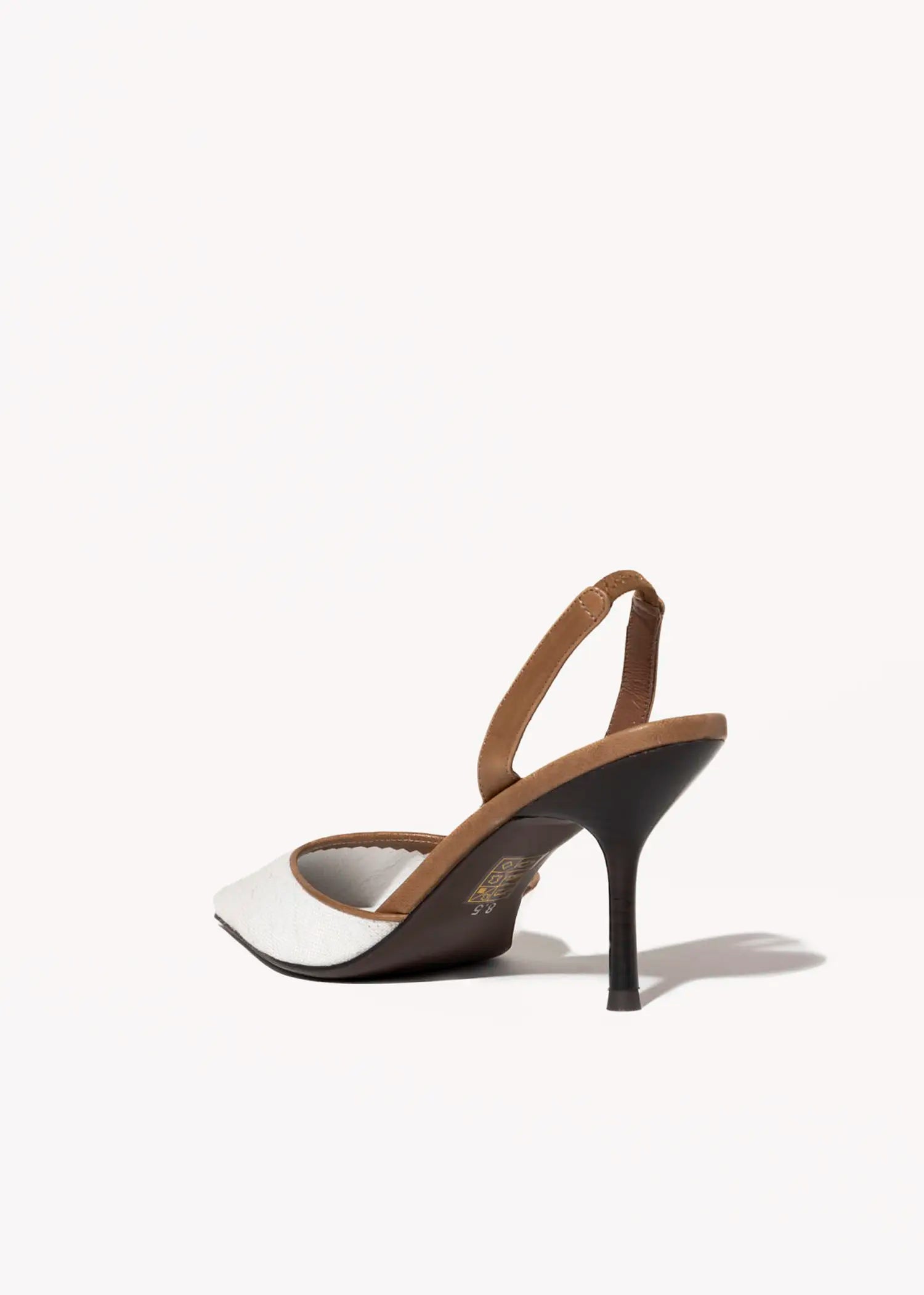 swatch_brown erudite slingback pump heels