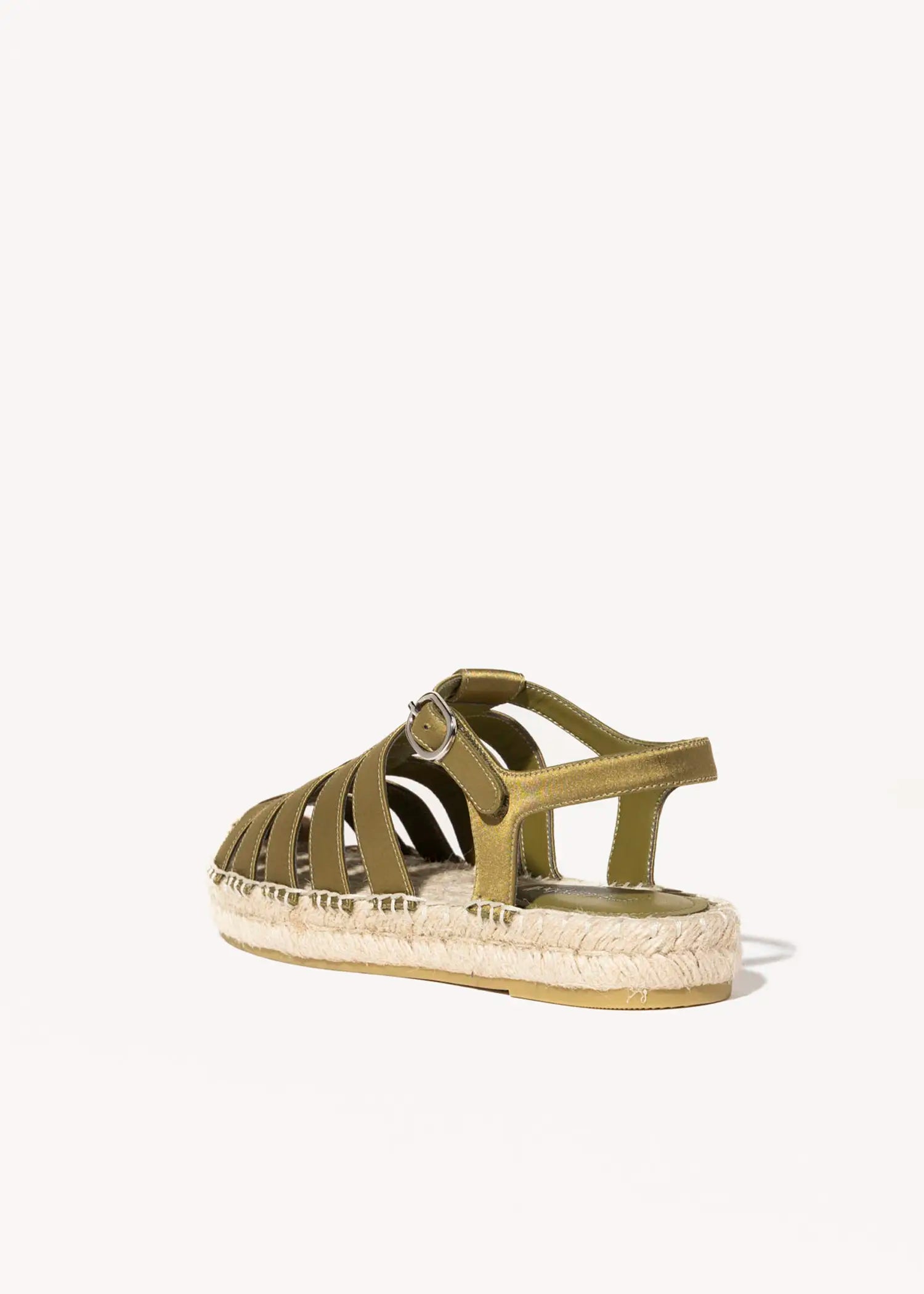 swatch_green tan lines espadrille fisherman sandal espadrilles