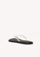 swatch_clear beached jelly thong sandal flat sandals