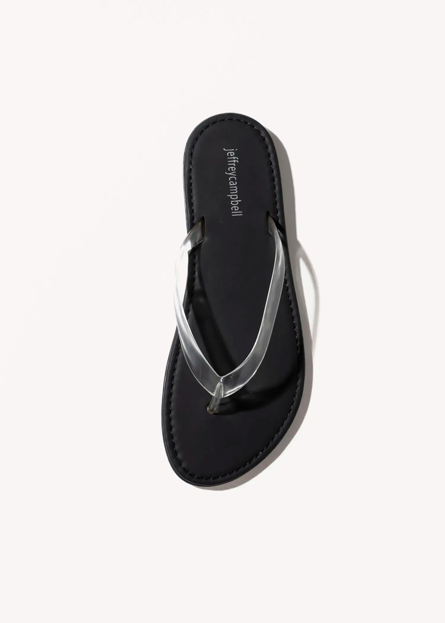 swatch_clear beached jelly thong sandal flat sandals