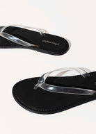 swatch_clear beached jelly thong sandal flat sandals