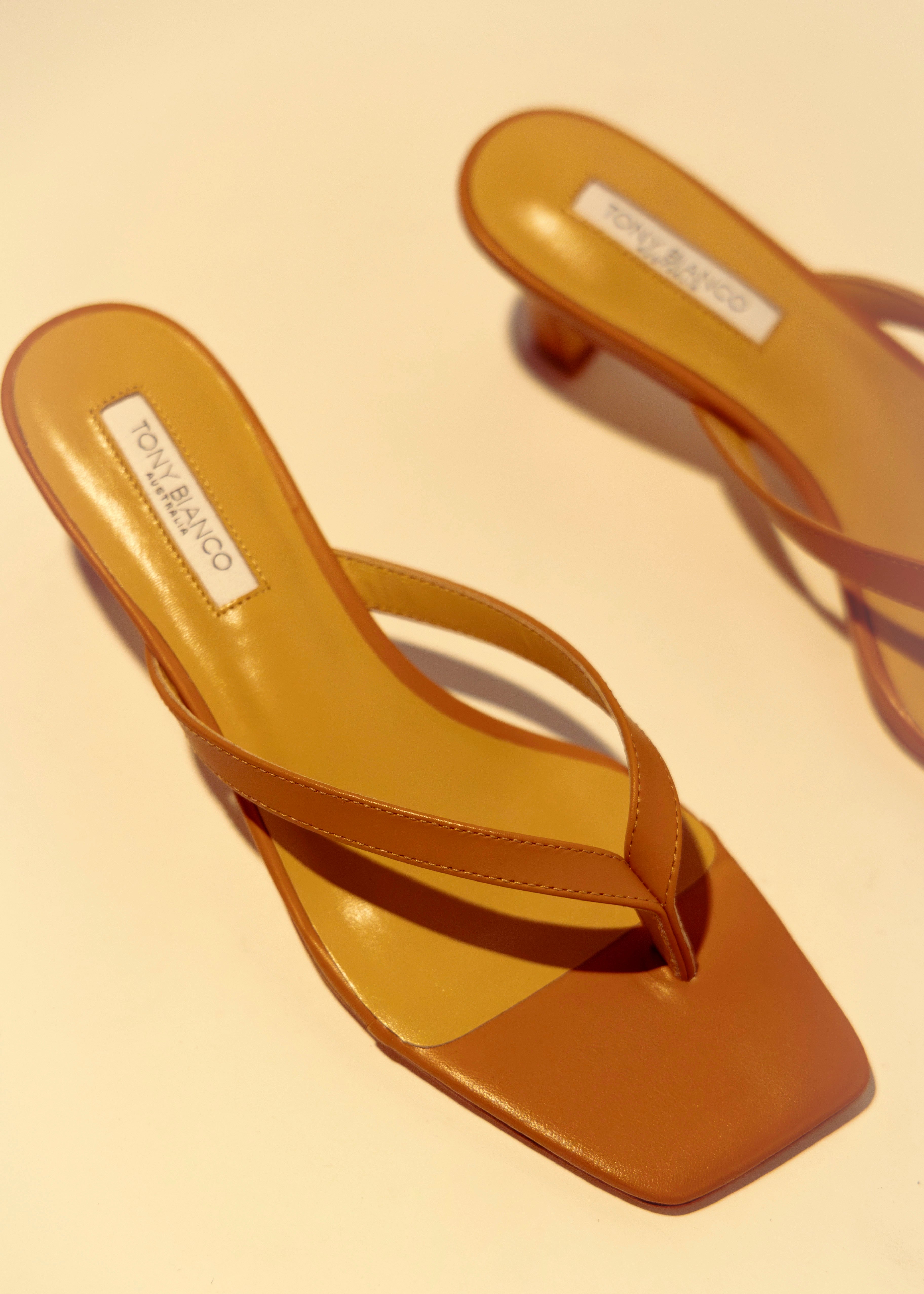 swatch_tan topaz thong sandal heeled sandals