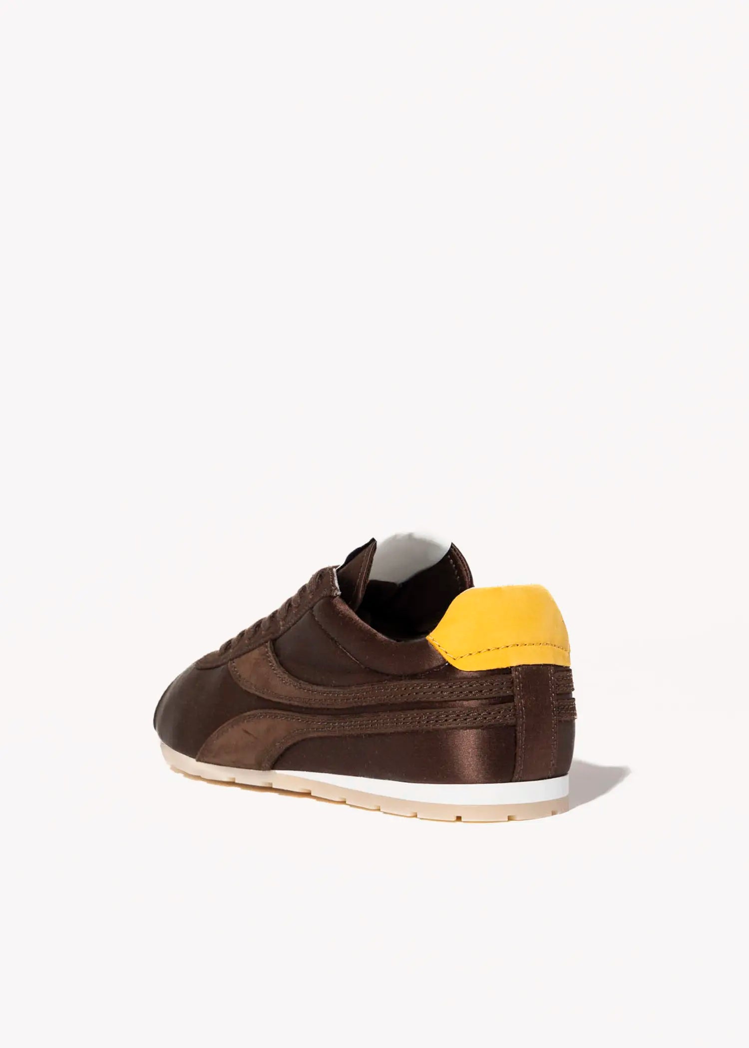 swatch_Chocolate Satin essex ballet sneaker shoes