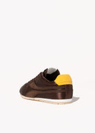 swatch_Chocolate Satin essex ballet sneaker shoes