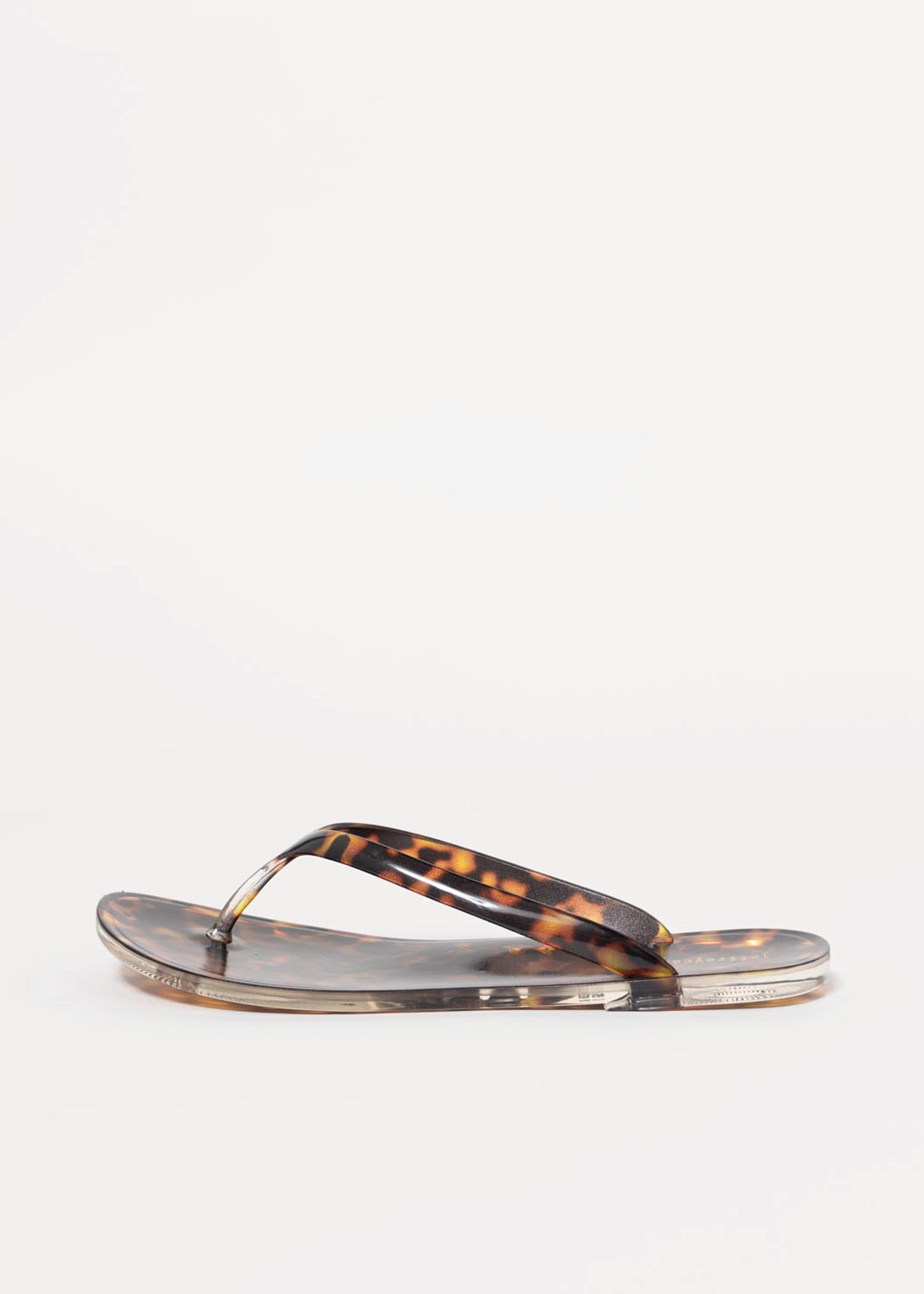 swatch_Tortoise jeffrey campbell beach day thong sandal