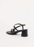 swatch_Black Leather vagabond evie heeled sandal