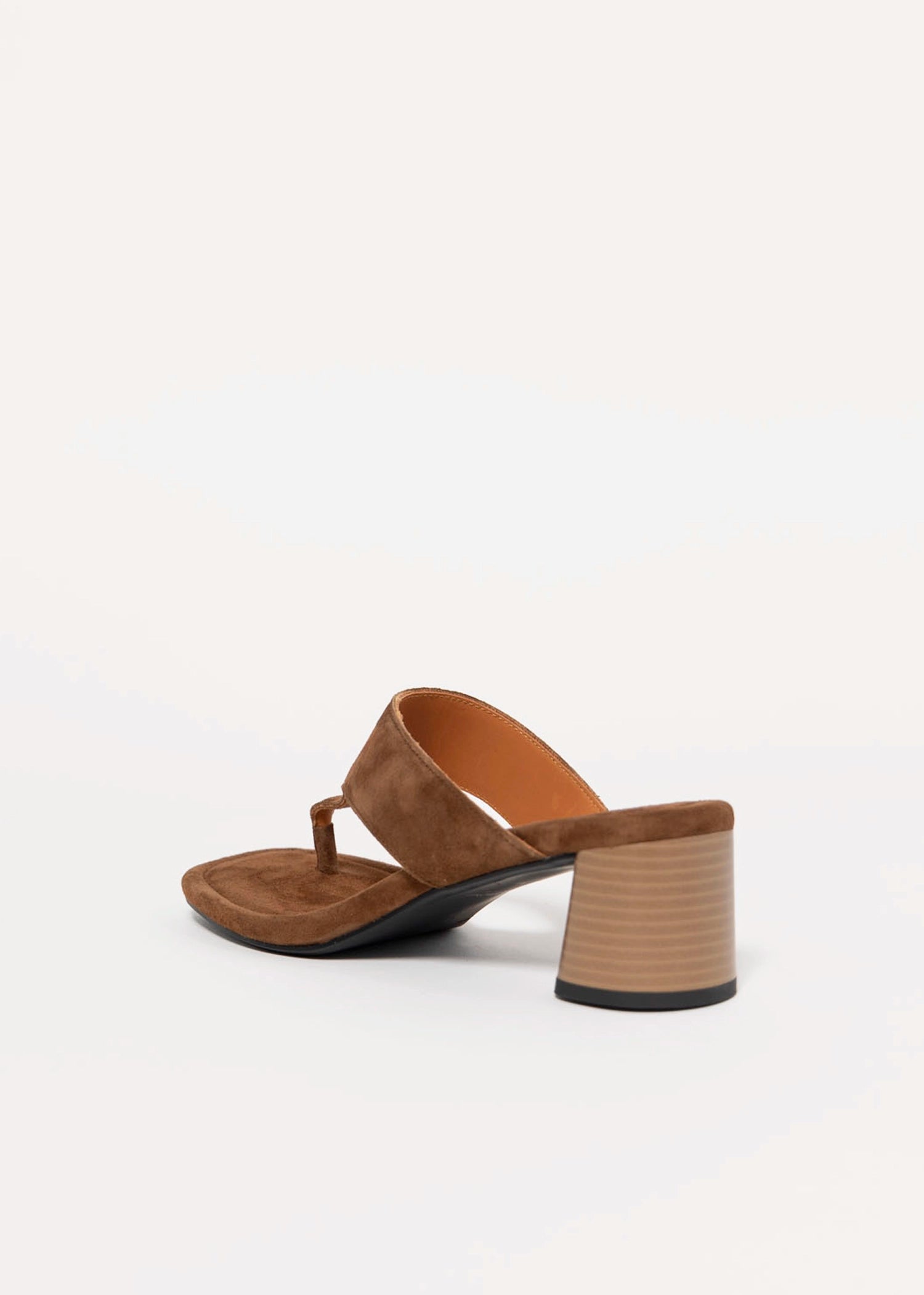 swatch_Cocoa Suede vagabond evie heeled thong sandal