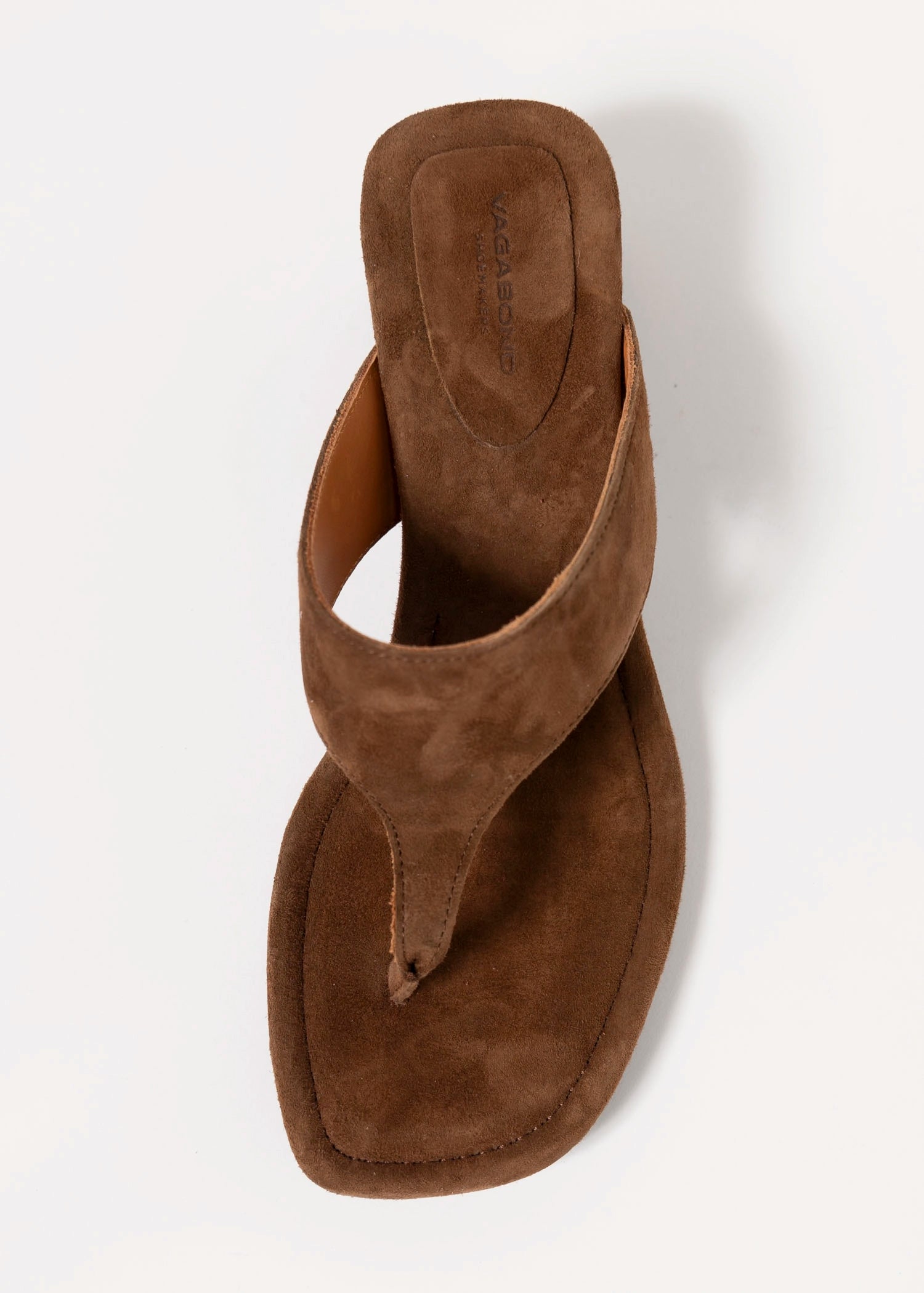 swatch_Cocoa Suede vagabond evie heeled thong sandal