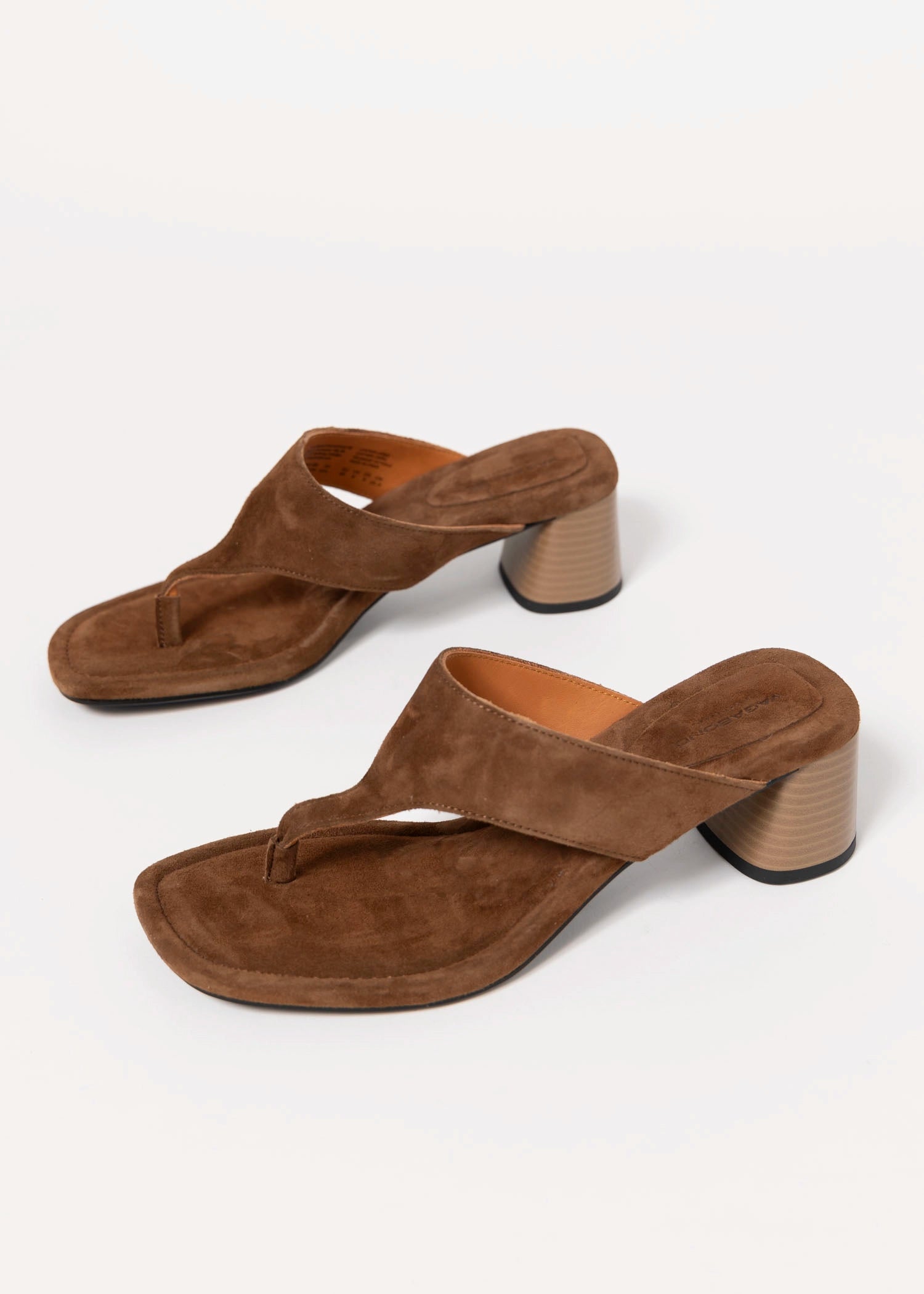 swatch_Cocoa Suede vagabond evie heeled thong sandal