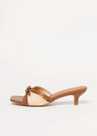 swatch_Cognac Vegan Leather coconuts porter kitten heel sandal