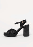 swatch_Black matisse orion raffia heeled platform sandal