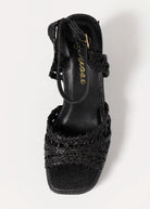 swatch_Black matisse orion raffia heeled platform sandal