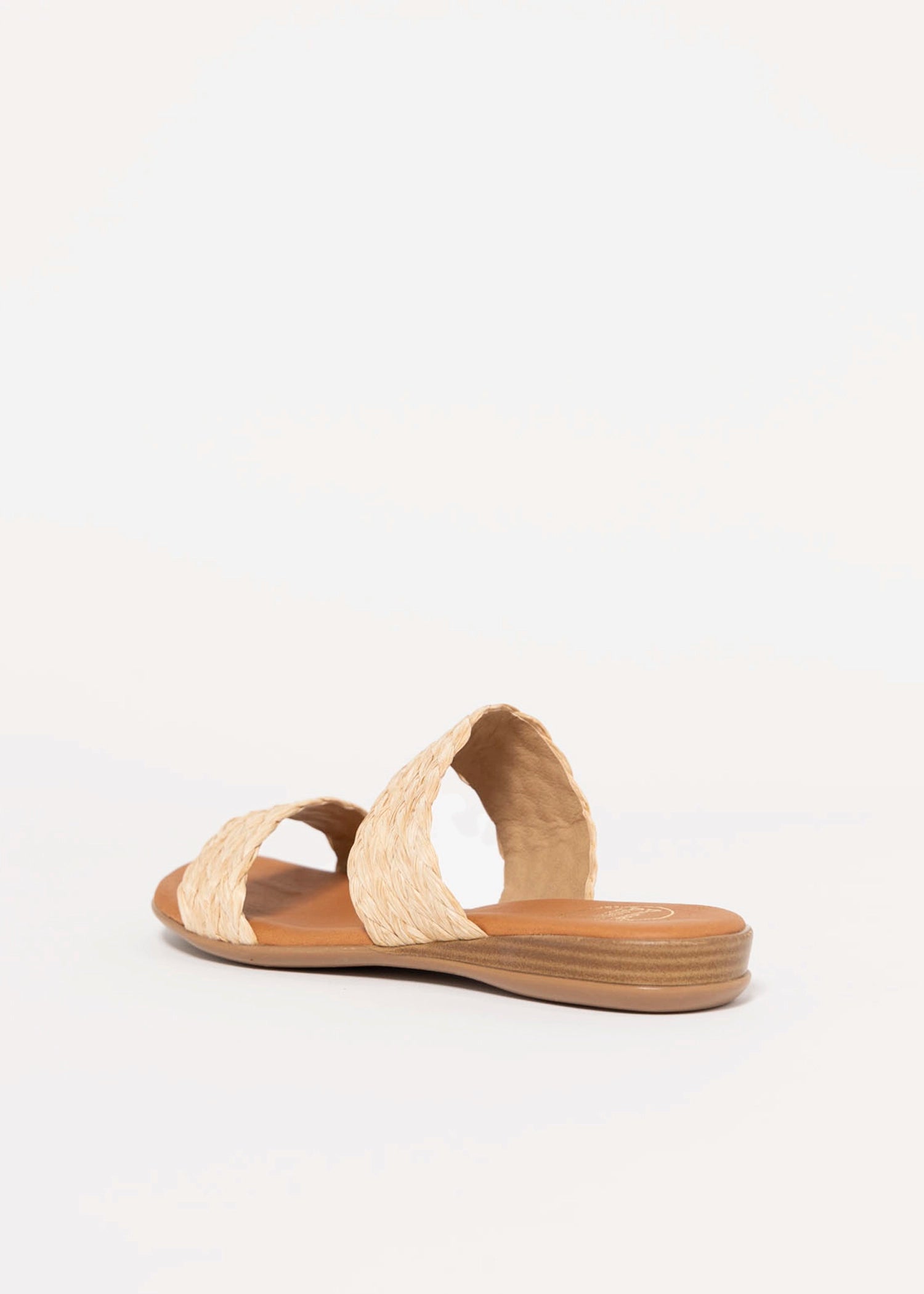 swatch_Raffia andre assous narice slide sandal