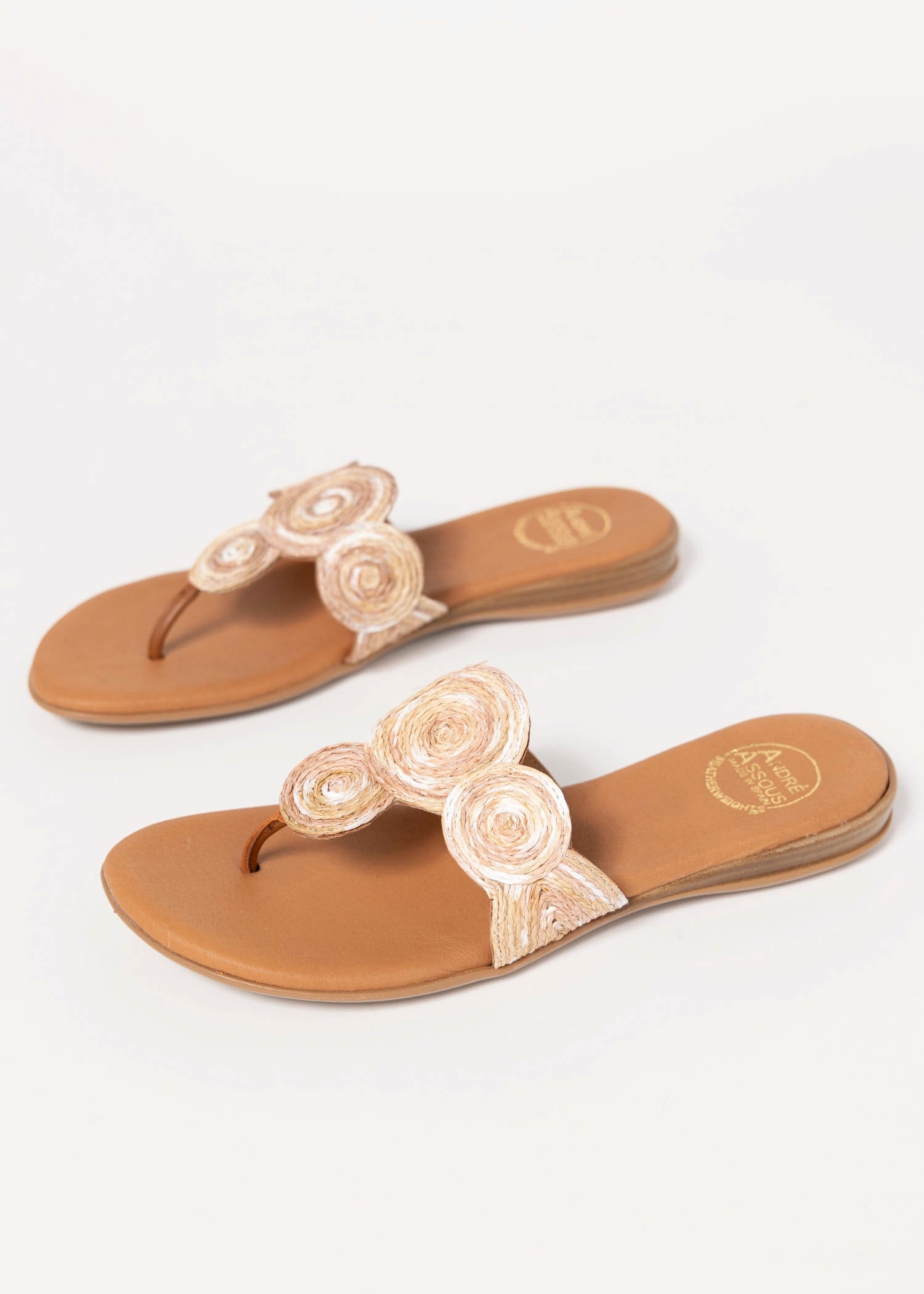 swatch_Cuero Multi andre assous nikky thong sandal