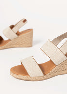 swatch_Beige Linen andre assous allison espadrille wedge