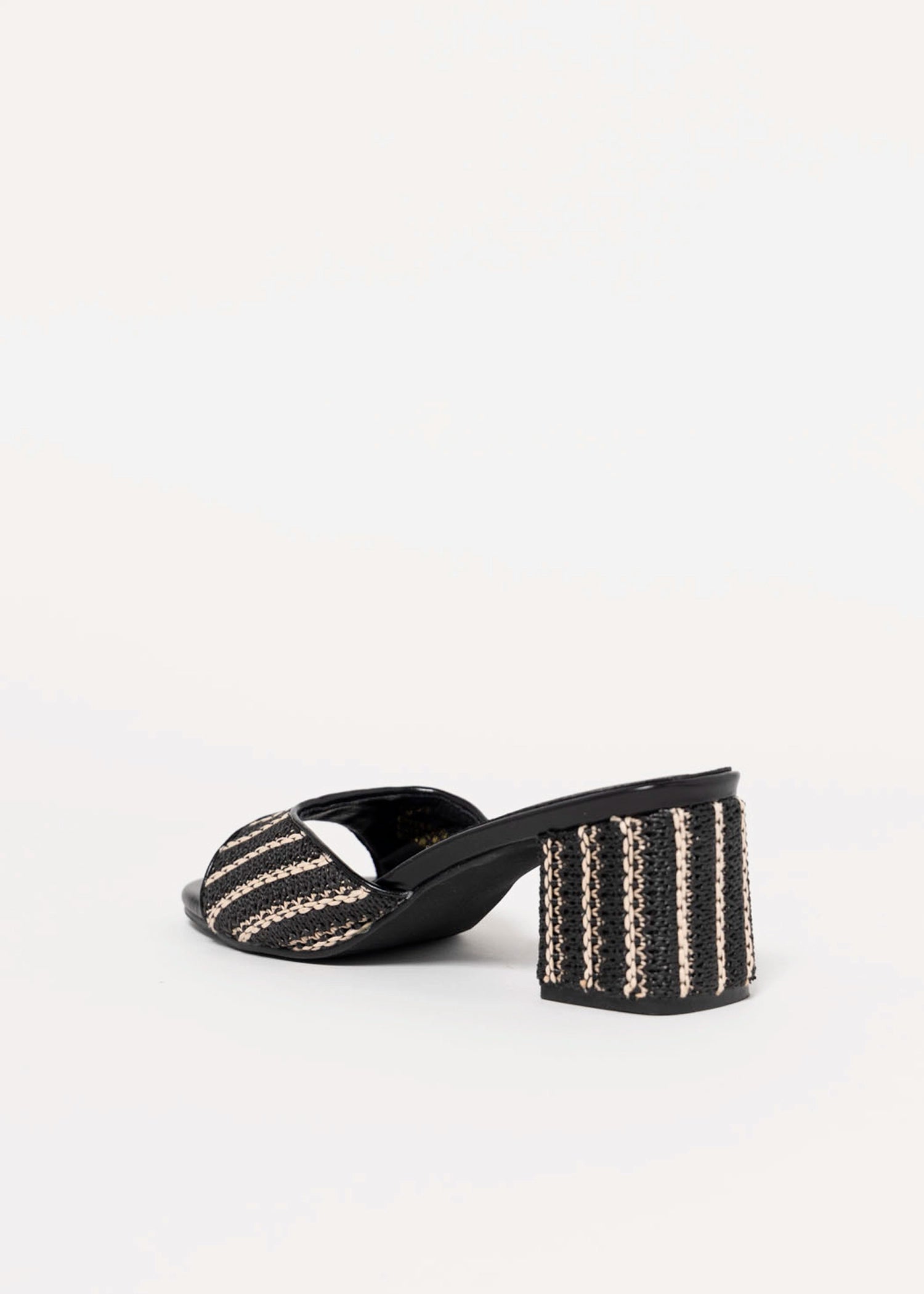 swatch_Black Raffia coconuts birdie heeled sandal