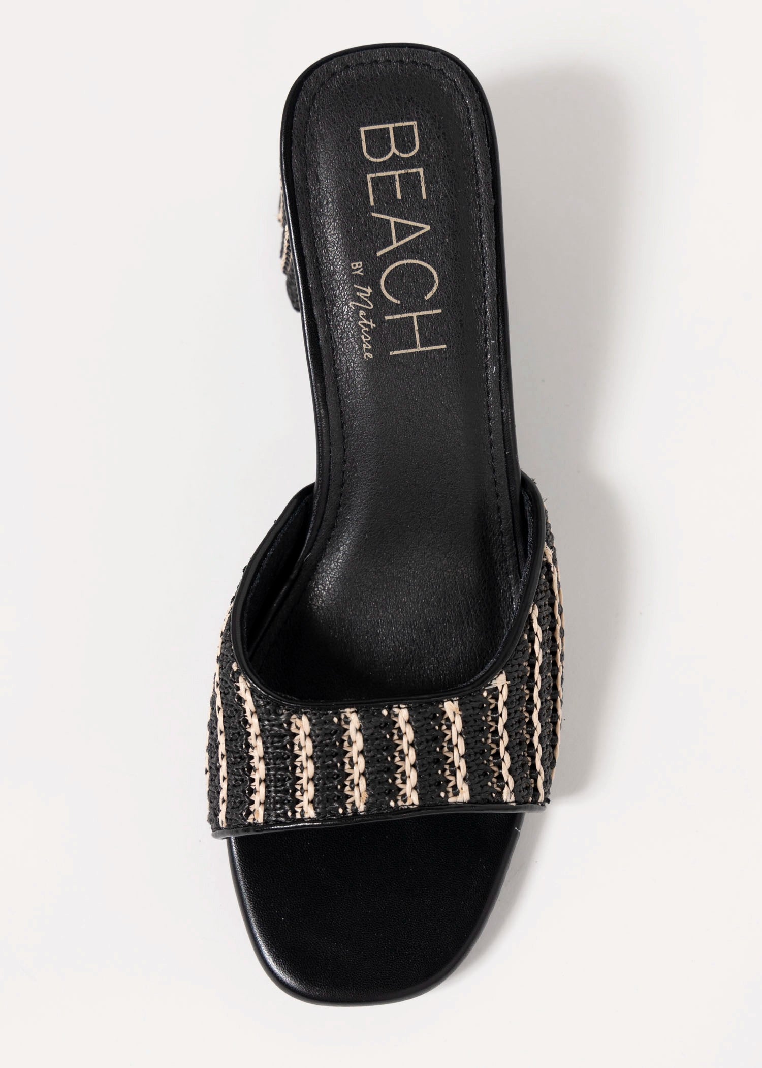 swatch_Black Raffia coconuts birdie heeled sandal