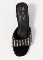 swatch_Black Raffia coconuts birdie heeled sandal