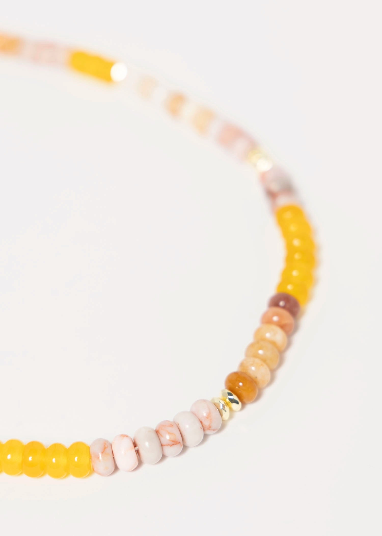 swatch_Tan kerry beaded necklace