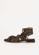 swatch_Brown Suede l'idea gladiator sandal