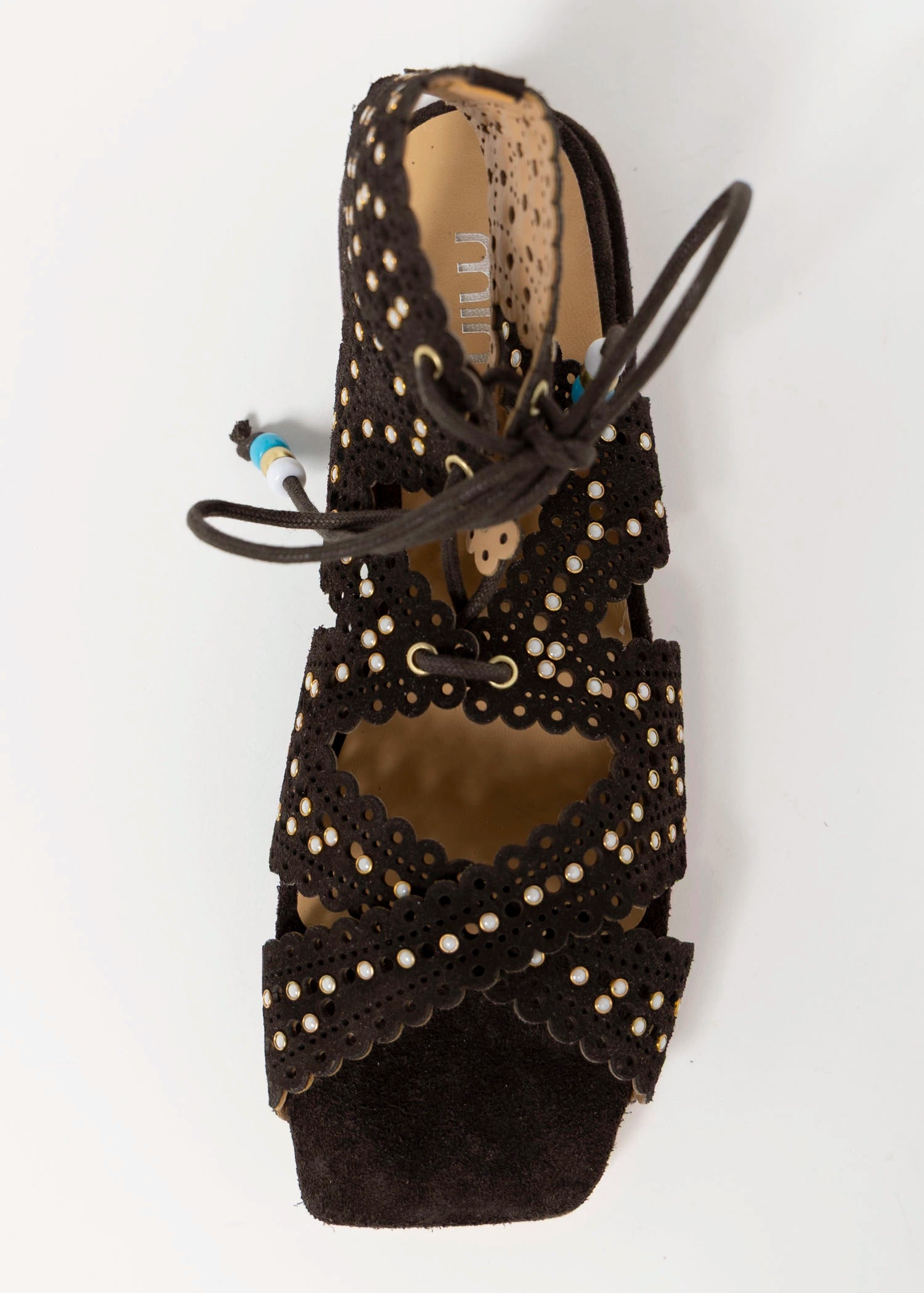 swatch_Brown Suede l'idea gladiator sandal
