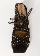 swatch_Brown Suede l'idea gladiator sandal