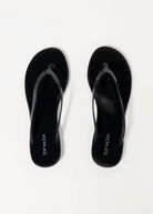 swatch_Black kate jelly flip flop thong sandal