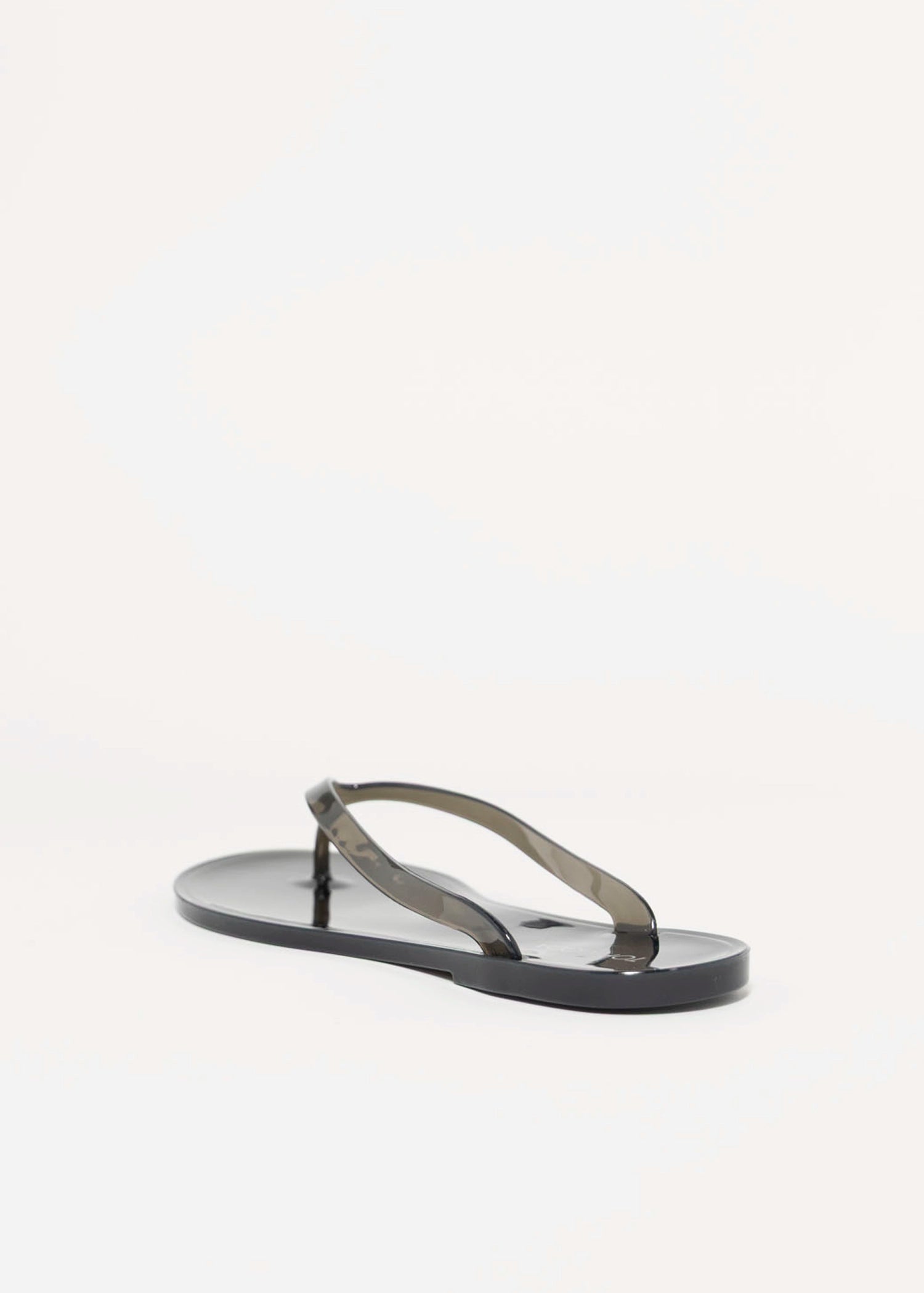 swatch_Black kate jelly flip flop thong sandal