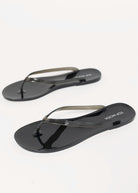 swatch_Black kate jelly flip flop thong sandal