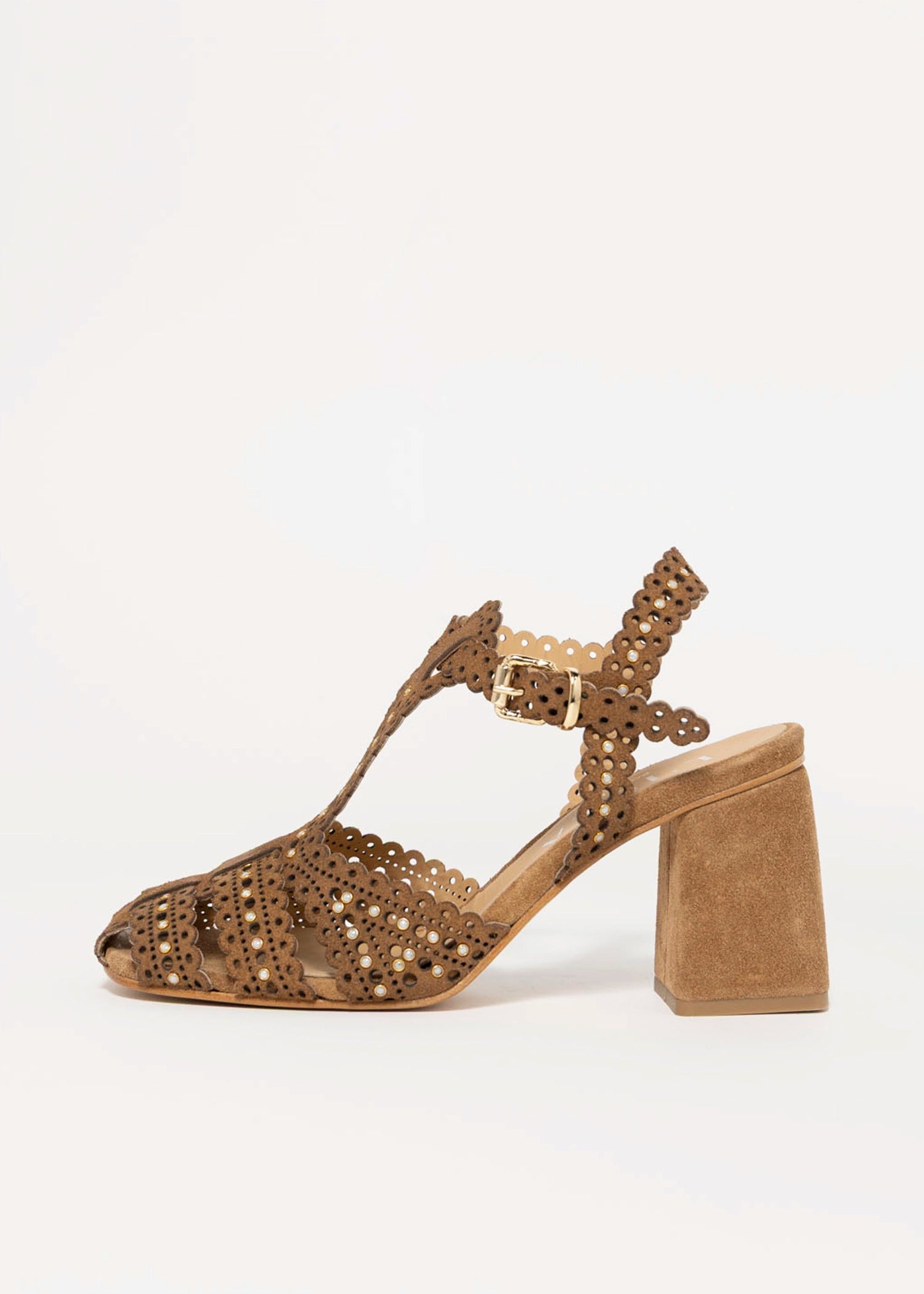 swatch_Tan Leather heeled fisherman sandal
