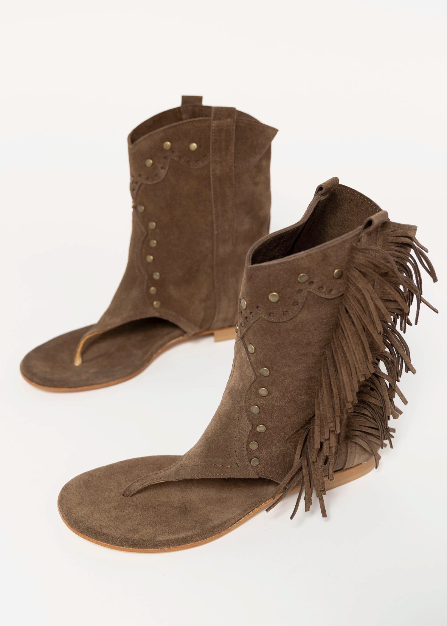 swatch_Sesame Suede l'idea western thong sandal