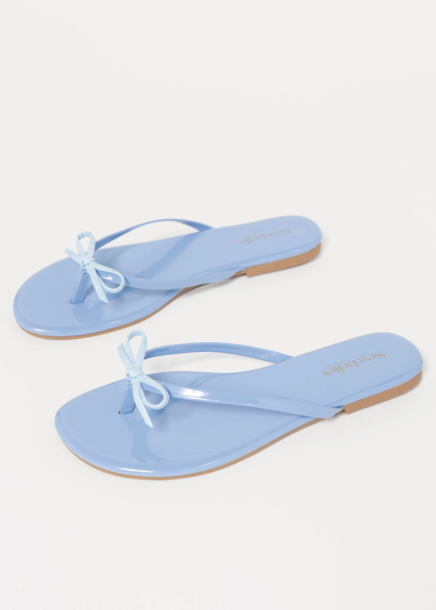 swatch_Blue wishlist flip flop flat sandals