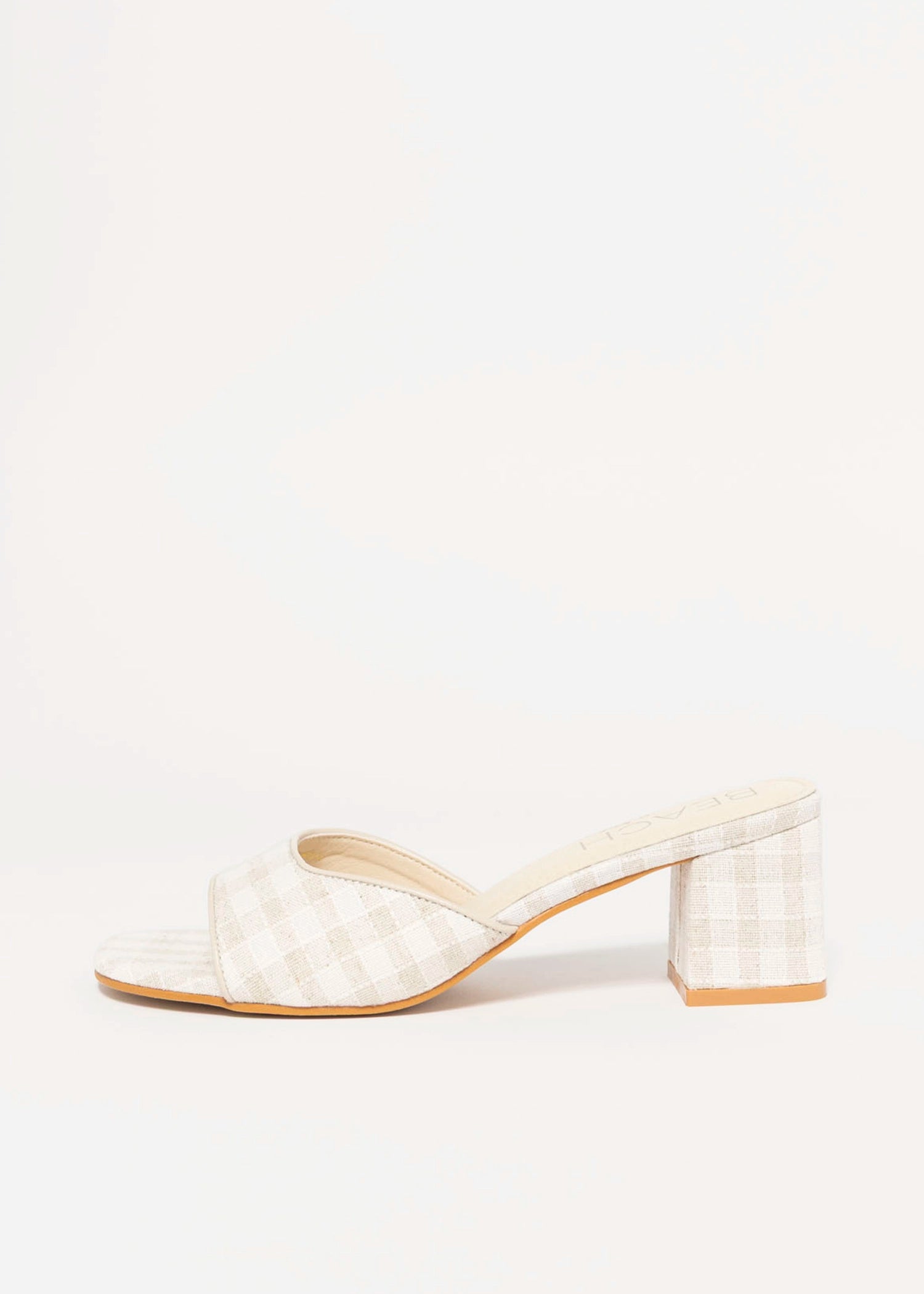 swatch_Natural Check coconuts birdie heeled sandal