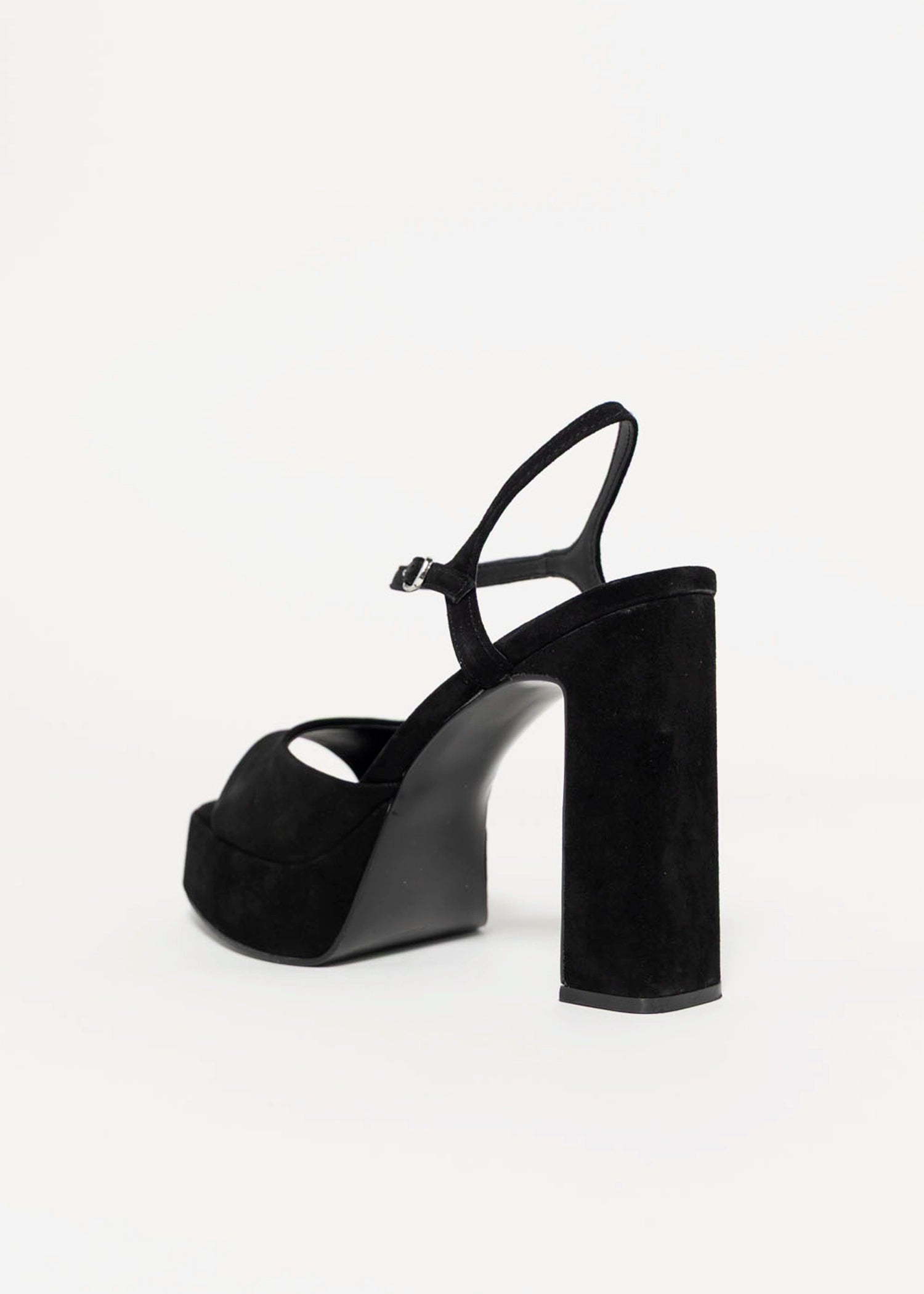 swatch_Black Suede steve madden liandra platform sandal