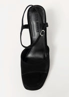swatch_Black Suede steve madden liandra platform sandal