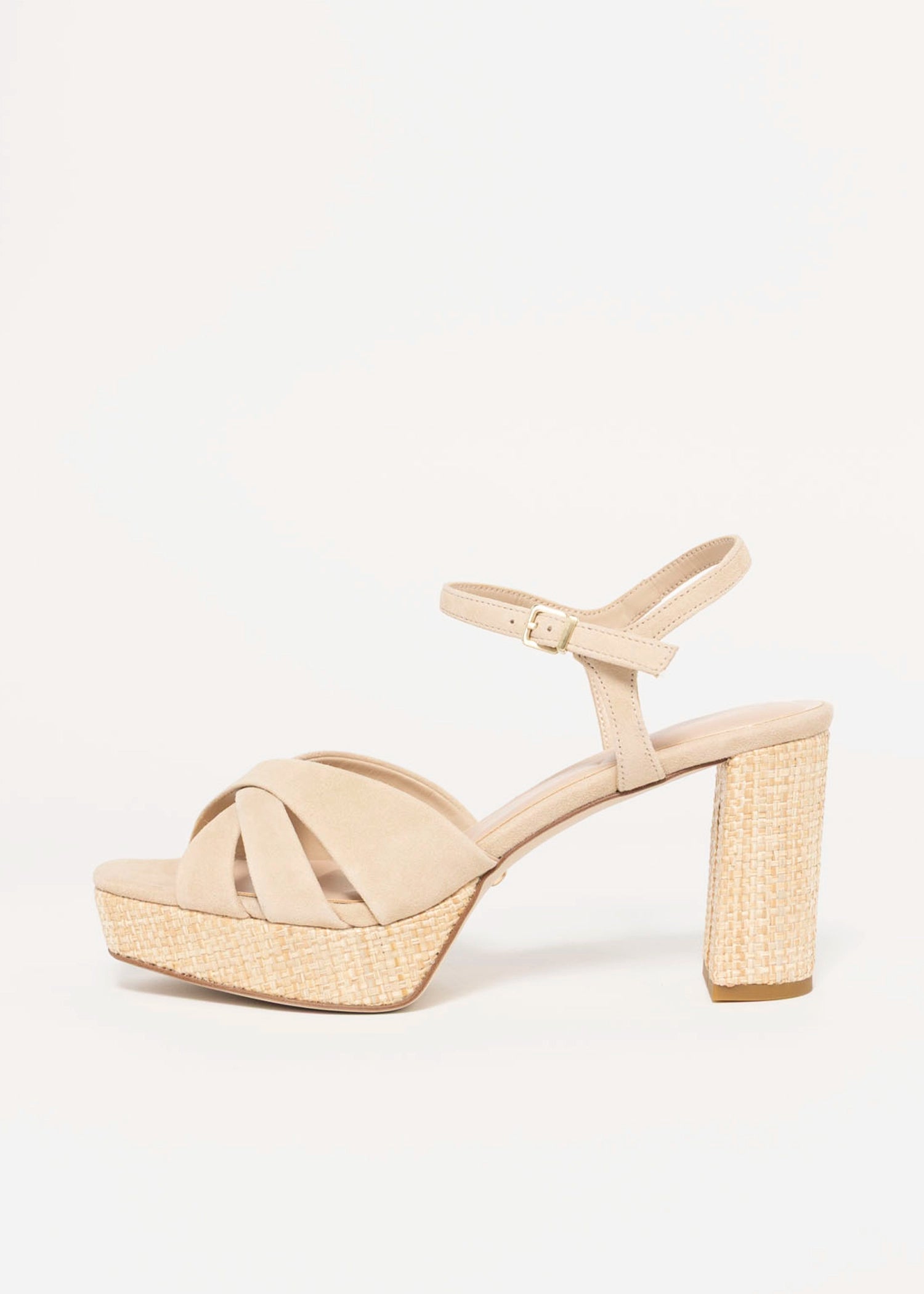 swatch_Beige suede pelle moda petina platform sandal