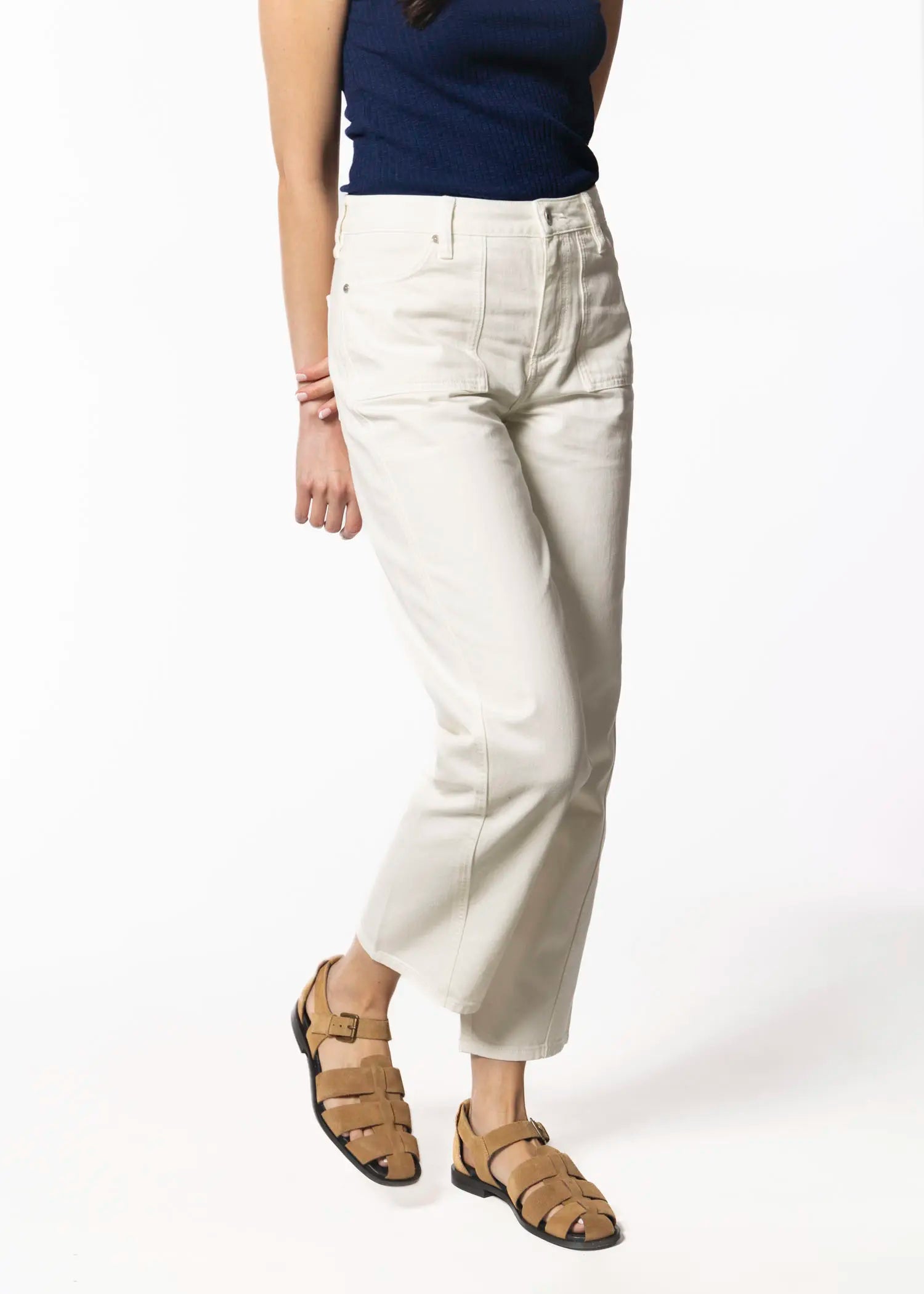 swatch_white district column jean apparel