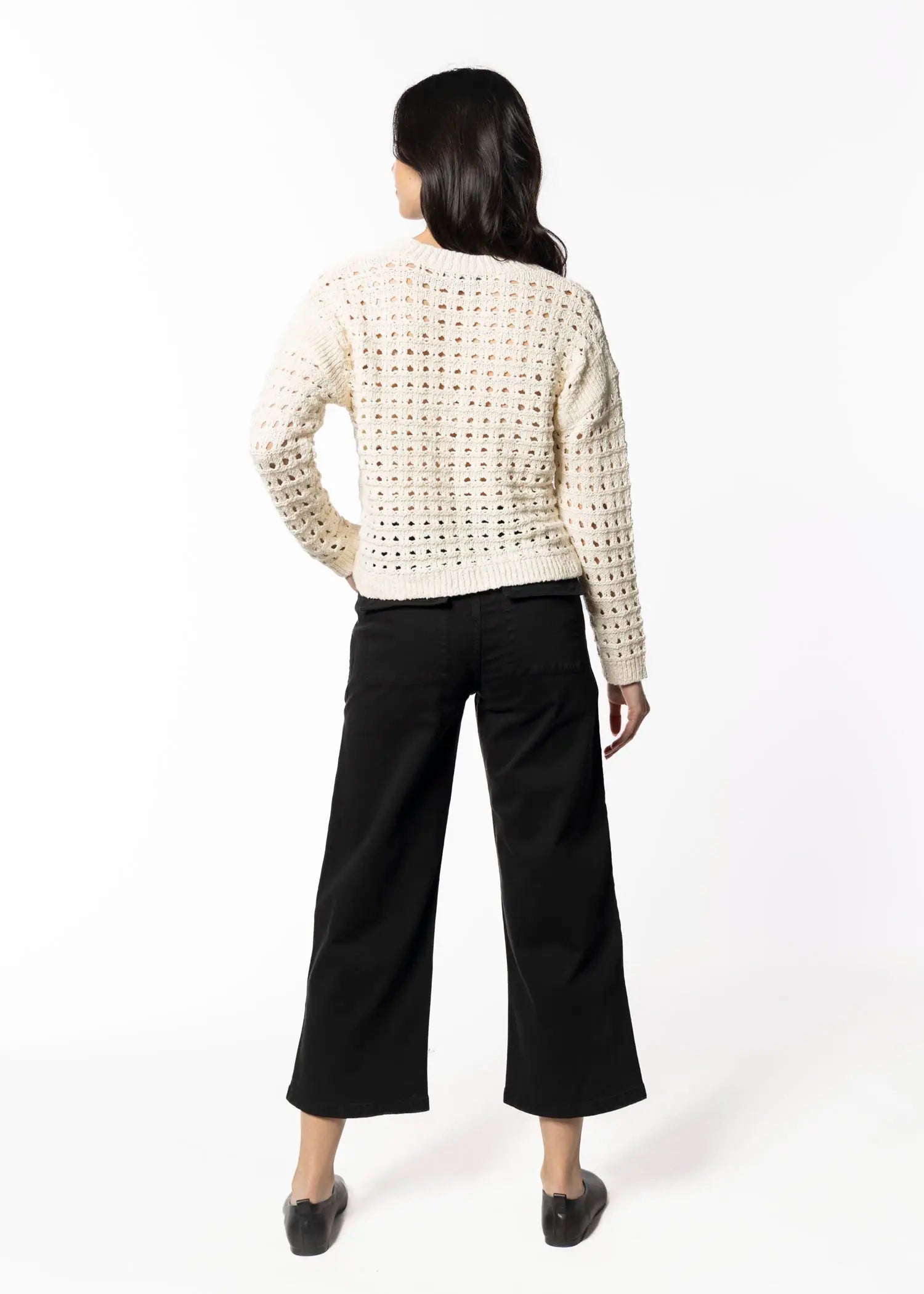 swatch_black sophia wide leg pant apparel