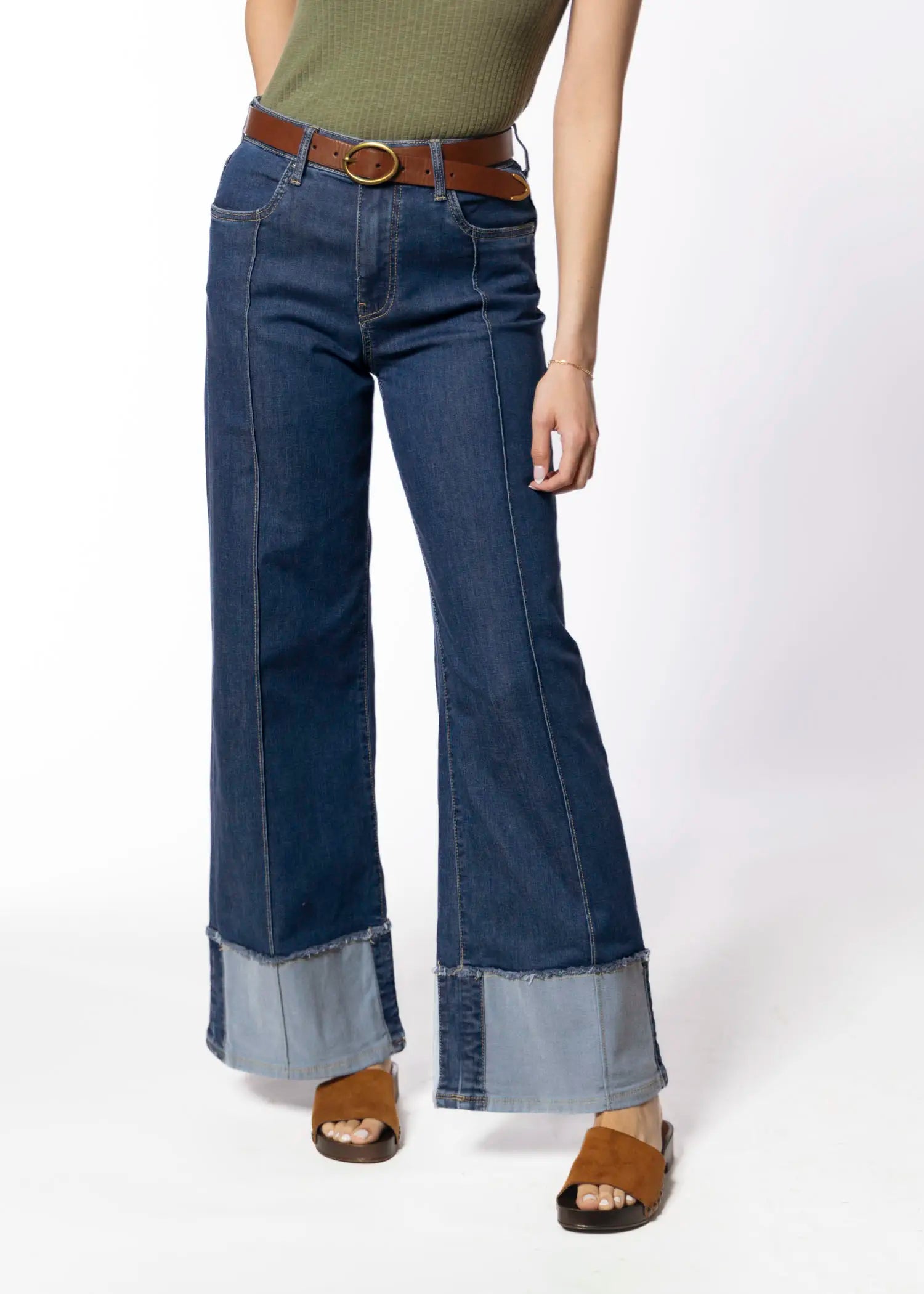 swatch_blue margo wide leg jean apparel
