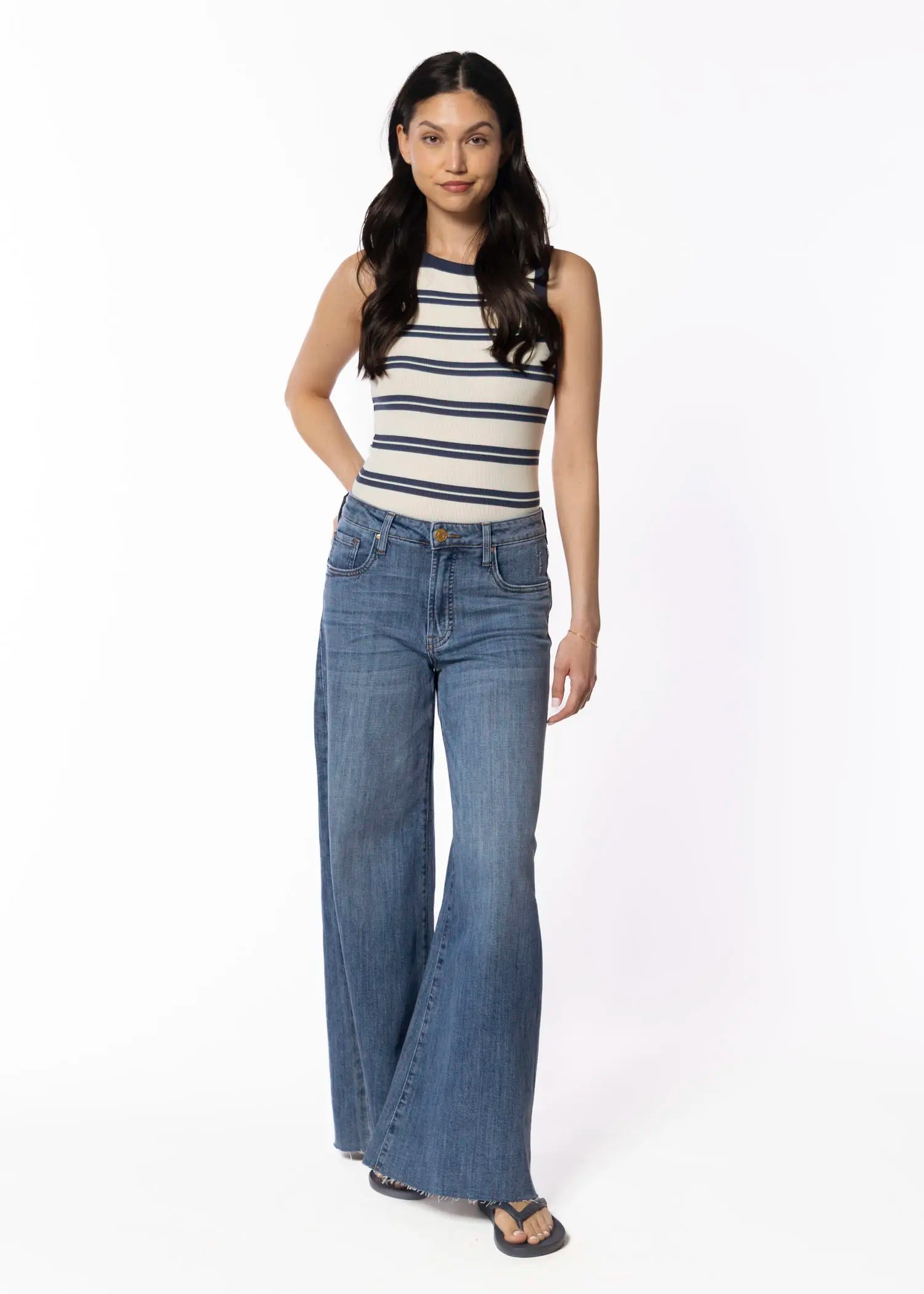 swatch_blue blake super wide leg apparel