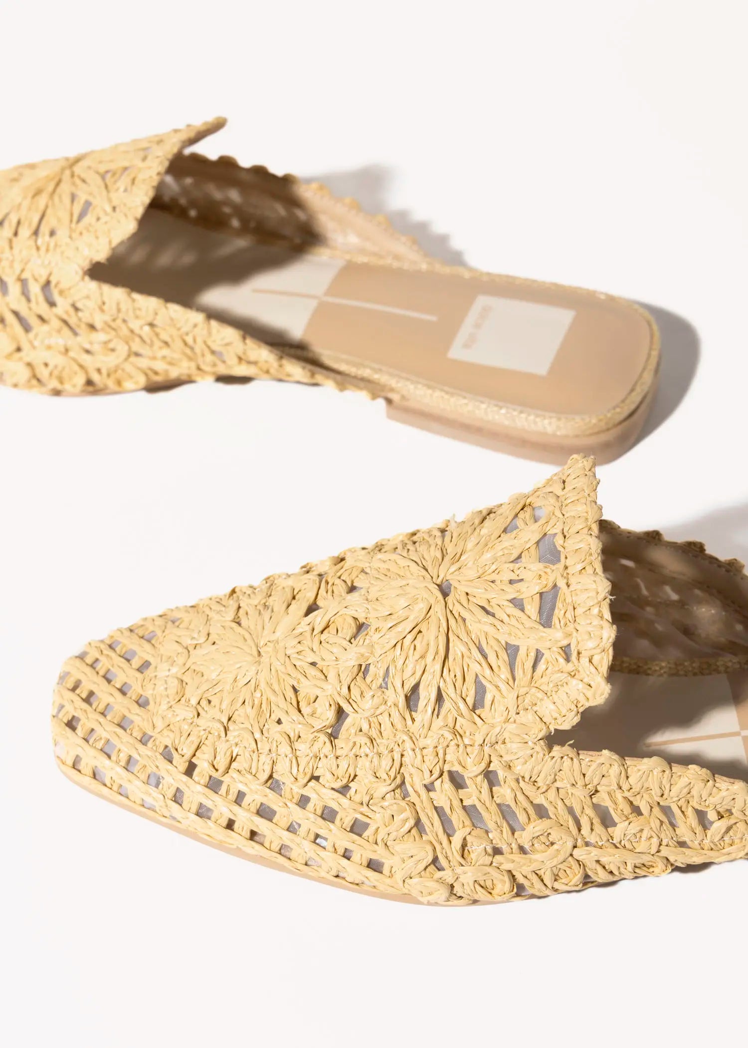 swatch_neutrals diya macrame slide flat shoes