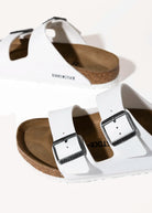 swatch_white arizona sandal flat sandals