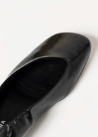 swatch_black patent xena flat