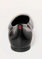 swatch_black patent xena flat