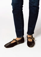 swatch_Chocolate Haircalf mary jane flats